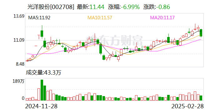 光洋股份：公司监事会主席王开放和监事文芳辞职